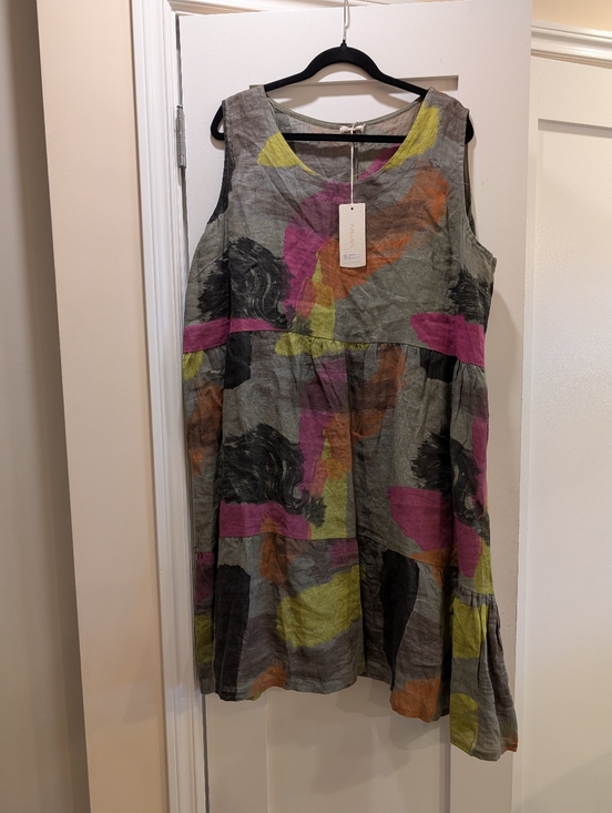 Bellambra Dresses & Skirts - NWT 100% LINEN SUNDRESS,2X